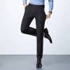 Summer stretch trousers, men's casual pants, men's casual fashion, thin, slim, straight-leg business formal suit pants Application Scenario